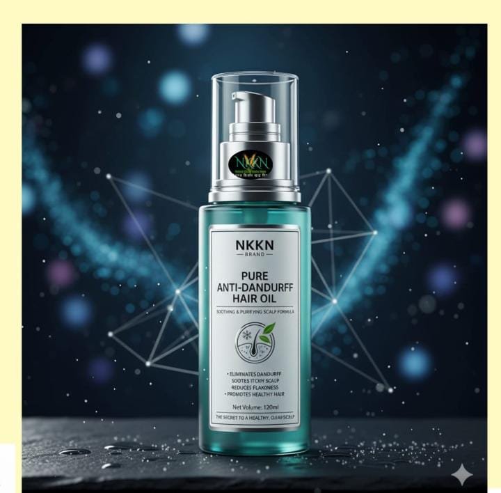 Read more about the article Pure Anti-Dandruff Hair Oil Complete 1500-Word Blog Post for NKKN Brand