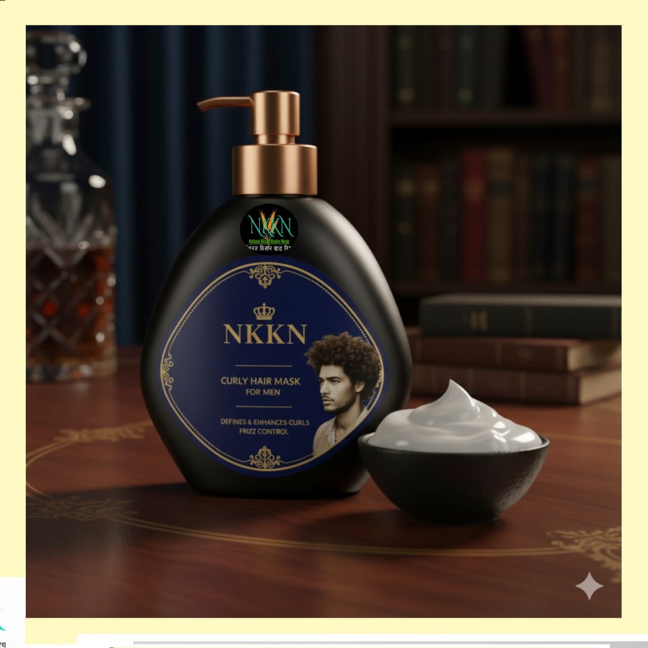 Read more about the article The Ultimate Guide to Curly Hair Masks for Men NKKN