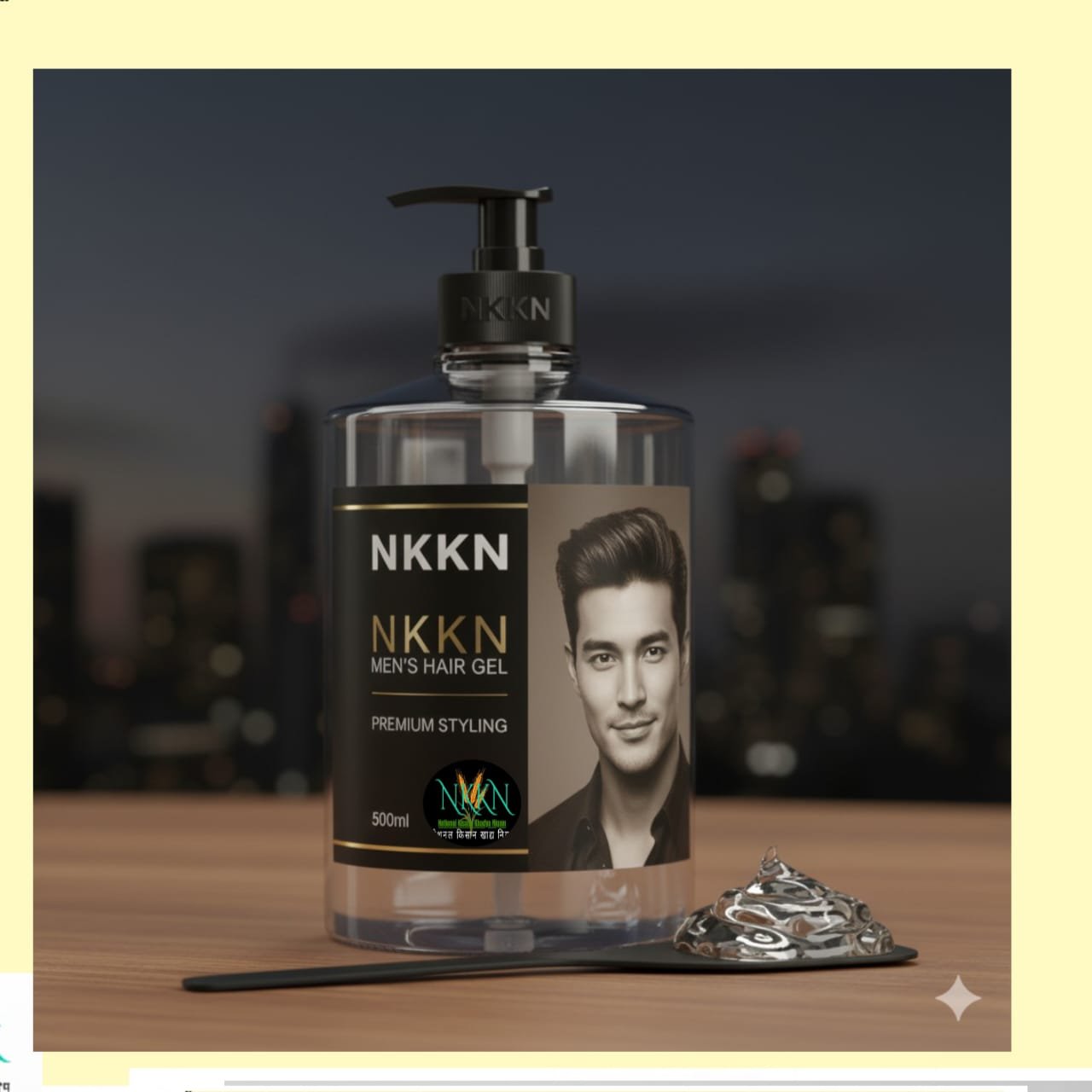Read more about the article The Ultimate Guide to Men’s Hair Gel in Why NKKN Hair Gel Is the Best Grooming Choice