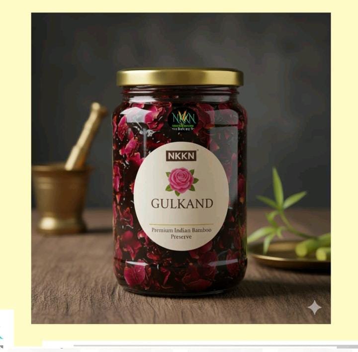 Read more about the article Gulkand The Timeless Rose Preserve for Health Cooling & Wellness NKKN