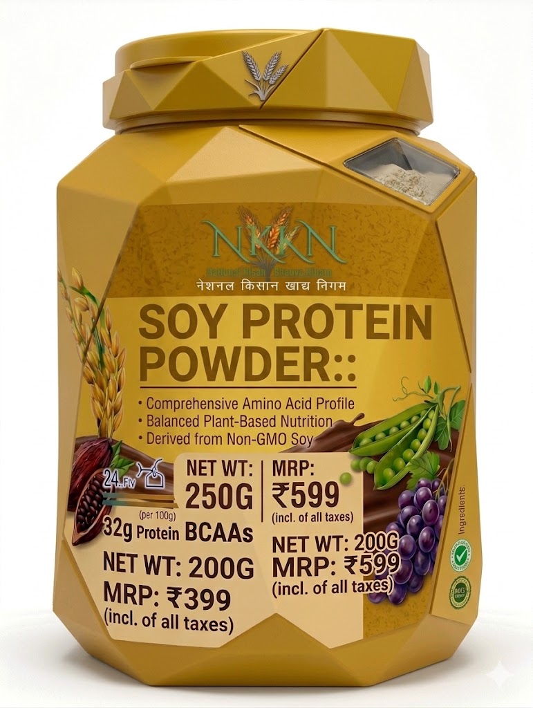 You are currently viewing NKKN Brand Soy Protein Powder With Vanilla Flavour: A Smart Choice for Healthy Living