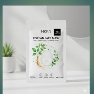 Read more about the article NKKN Brand Korean Face Mask with Centella Asiatica & Ginseng Extract: The Ultimate Skincare Solution for Healthy, Radiant Skin