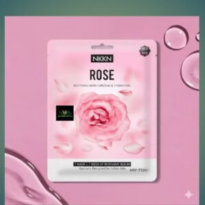 Read more about the article NKKN Brand Rose Sheet Mask – A Luxurious Hydrating Skincare Experience for Soft, Glowing Skin
